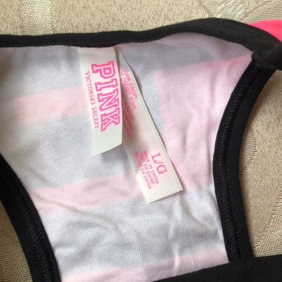VS Pink Unlined Racerback Sports Bra - Picture 3 of 3